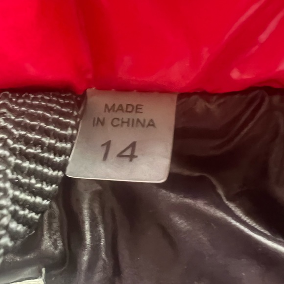 SAM. Girls Freestyle Goose Down Puffer Jacket Fuschia Size 14 - Picture 12 of 13